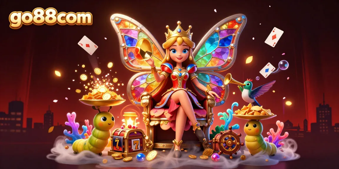 Play thrilling games at go88com with exciting slot visuals and vibrant casino elements.