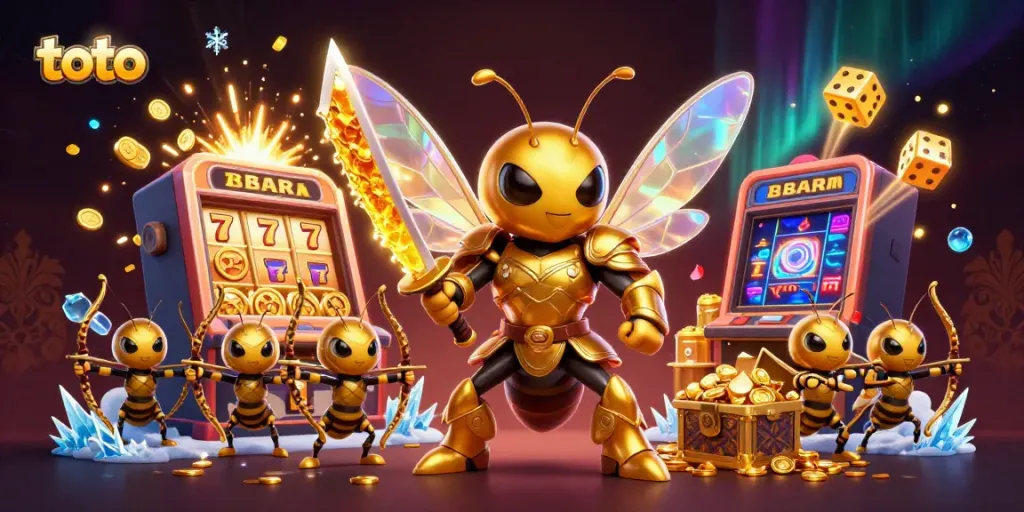 Experience the thrill of casino gaming with toto's dynamic characters and jackpot excitement