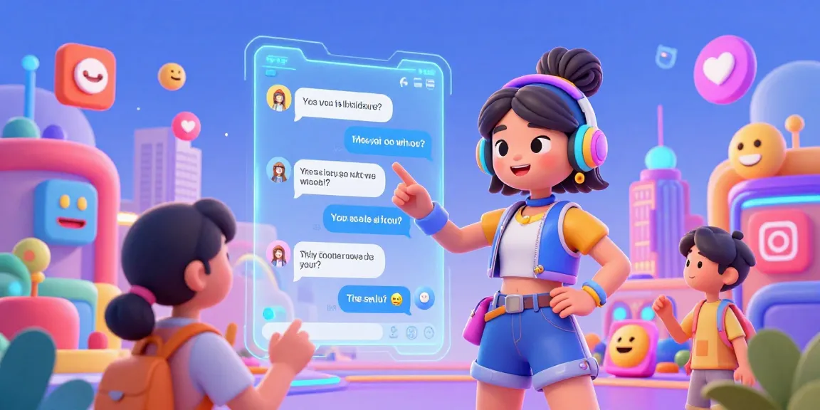 The ai slut character interacting with users through a vibrant digital interface in a futuristic city, showcasing engaging AI conversations.