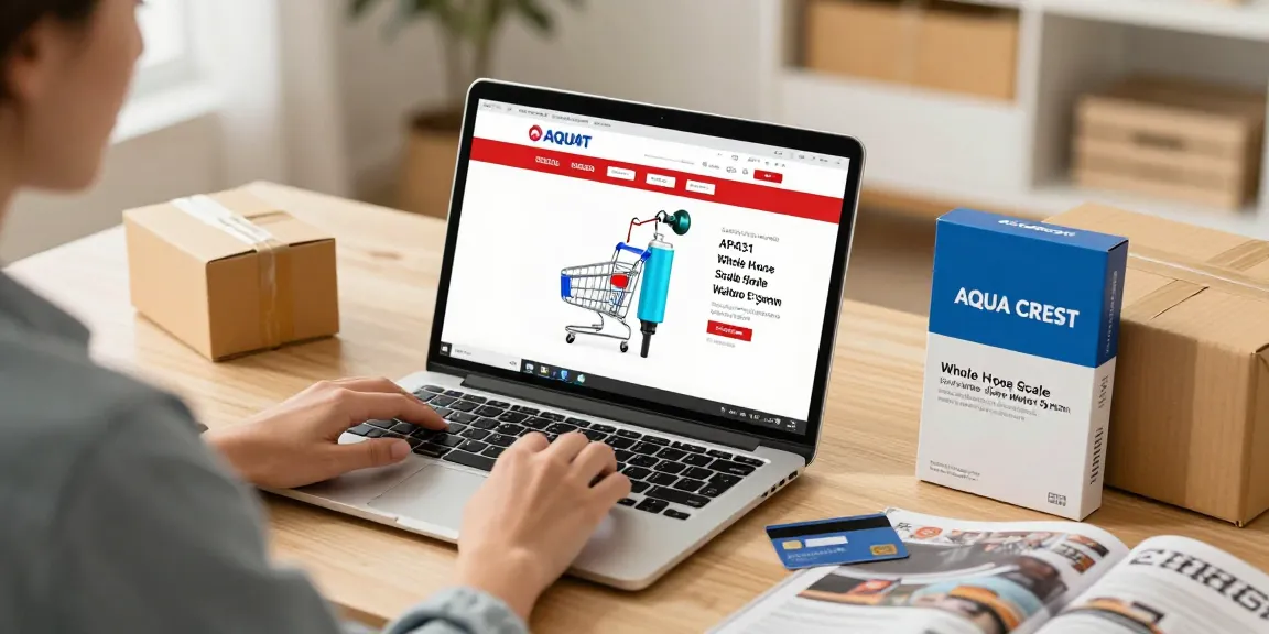 Discover the best AQUA CREST AP431 AP430SS Whole House Scale Inhibitor for online shopping, product review, e-commerce best deals.