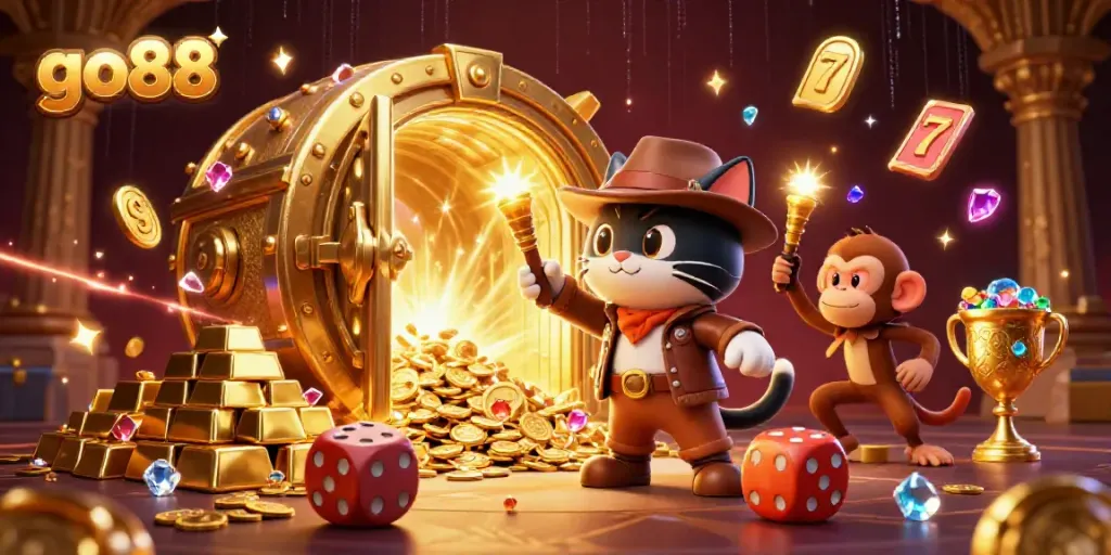 Experience thrilling gameplay at go88 with vibrant treasures and engaging casino elements.