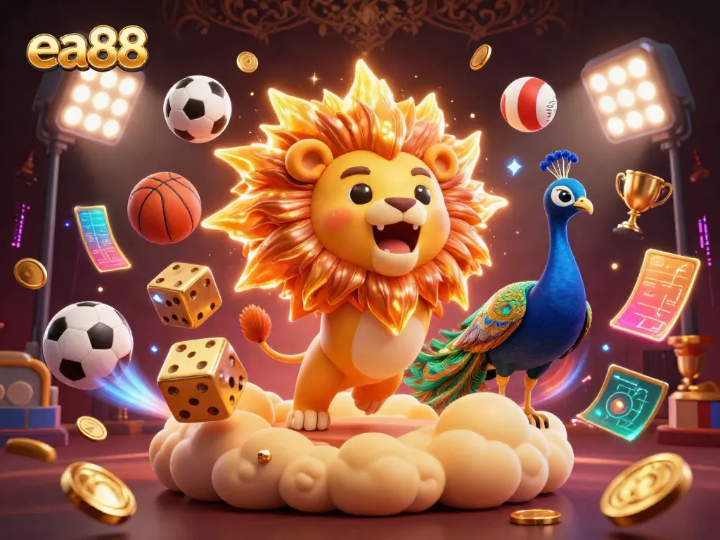 Engage in exhilarating games at ea88 casino with thrilling characters and dynamic sports elements.