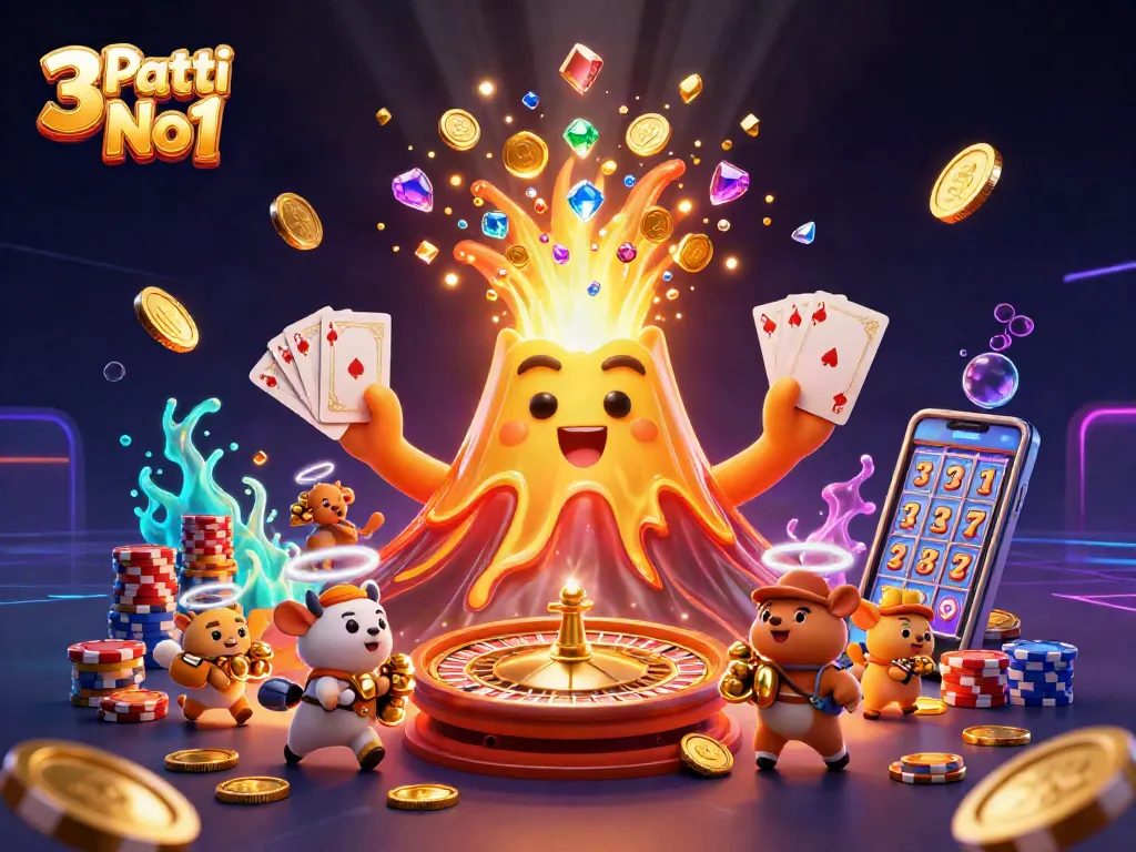 Engage in exciting gameplay with 3 Patti No1 featuring vibrant graphics and thrilling casino elements.