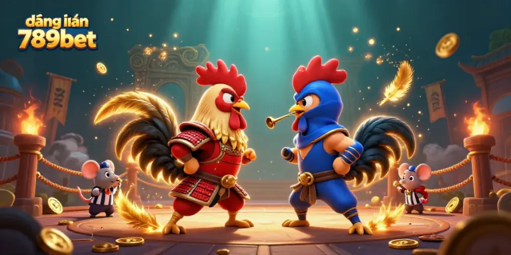 Engage with the acción of đăng nhập 789bet in a vibrant 3D arena featuring dynamic fighting roosters.