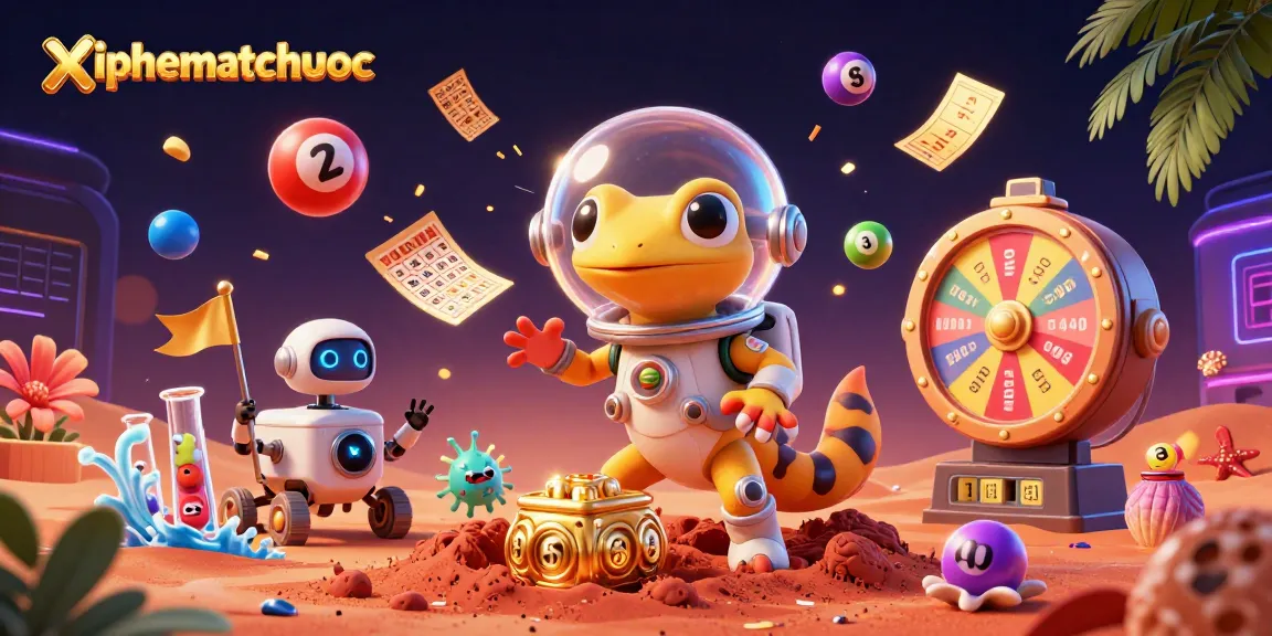 xiphematchuoc showcases an exciting Martian-themed casino adventure filled with vibrant gaming elements.