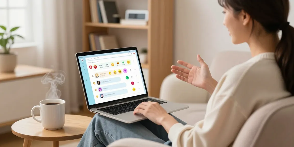 Interactive hot chat ai experience showcasing lively conversation in modern workspace