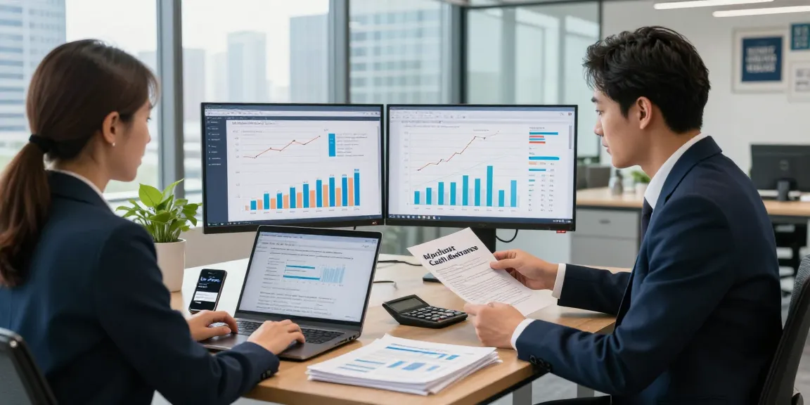 Consultation on PayPal merchant cash advance with financial advisor in modern office setup