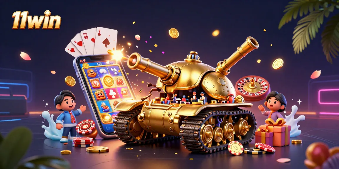 Play dynamic slot games and win at the 11win casino theme featuring rich, detailed 3D imagery.