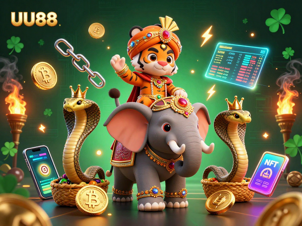 UU88 boosts your wins with vibrant 3D casino elements blending traditional and crypto themes.