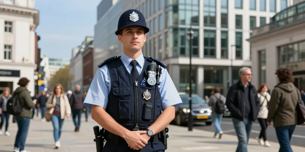 Security Guard providing trusted local services, ensuring safety in London