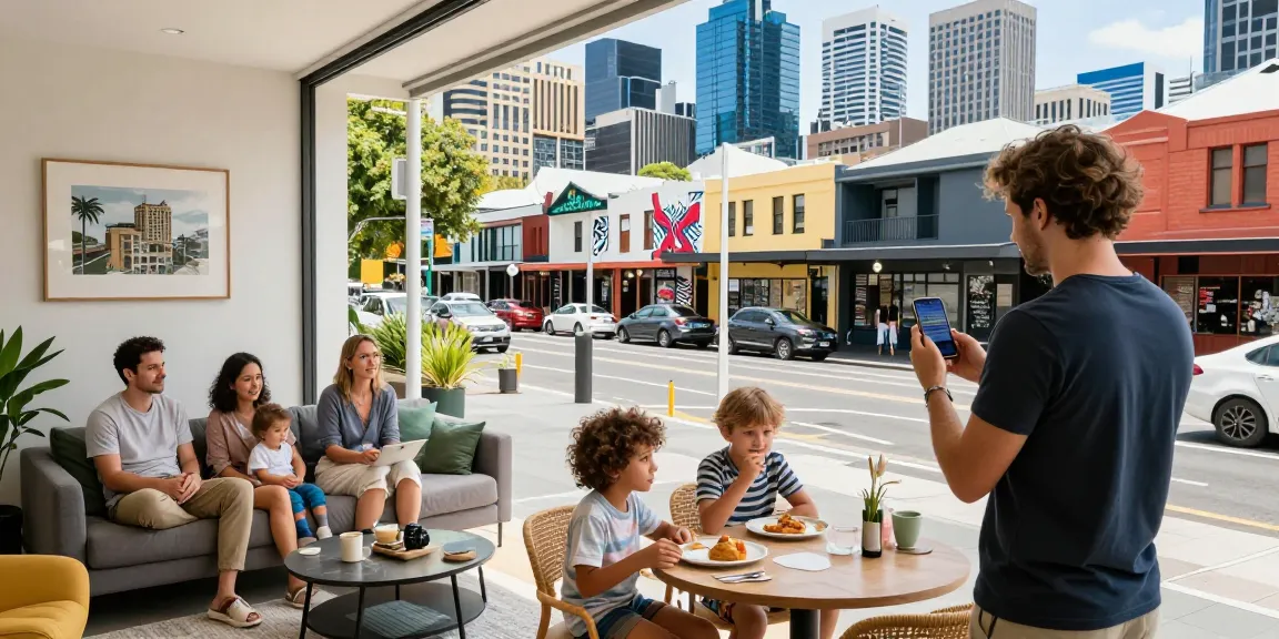 Guests enjoying diverse Airbnb experiences with Houst Melbourne in vibrant city settings