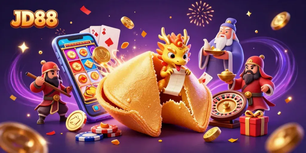 Join JD88 and experience the thrill of winning with colorful slot games and golden fortunes!