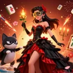 Engage with Hitclub's exciting slot experience featuring a glamorous scene of 3D characters and casino elements.