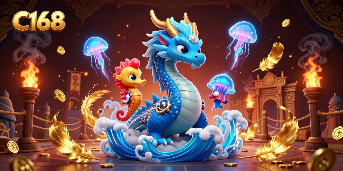 Experience C168's thrilling casino atmosphere with vibrant characters and dynamic gaming elements.