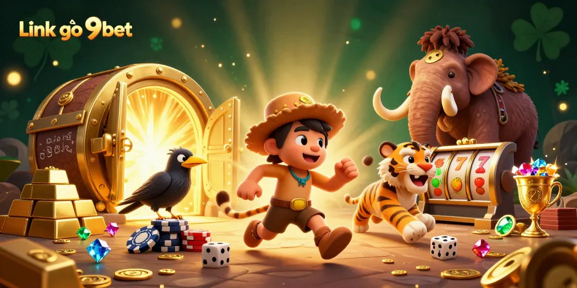 Win big with Link vào 9bet at an ancient casino run by a caveman and sabertooth duo.