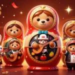 Enjoy AG88 slot fun with vibrant 3D characters, winning symbols, and festive elements.