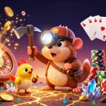 Experience thrilling gaming with 8888k's vibrant treasure hunt scene full of gold and gems.