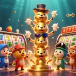 Engage in top-tier gaming at CO88 with vibrant slot elements and cartoon totem design.
