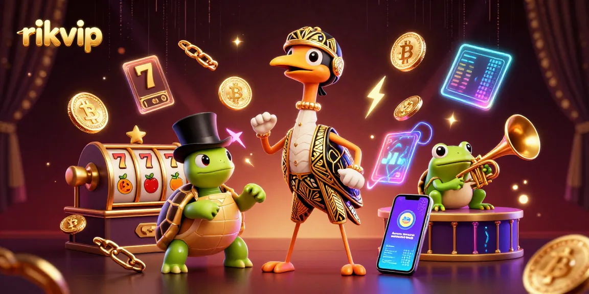 Play and win at rikvip with vibrant slot games and a festive atmosphere.