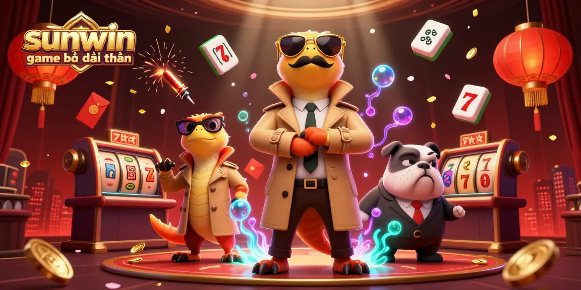 Win big with sunwin game bài đổi thưởng as raptors in disguise enter a VIP casino lounge.