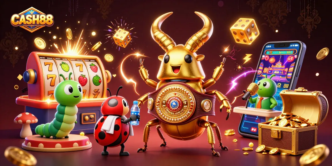 Experience the vibrant energy of CASH88's online casino with dynamic slots and jackpot excitement.