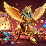 Play exciting games at linksunwin with vibrant 3D casino elements and a jackpot scene.
