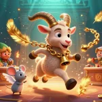 Experience the excitement of go88 tài xỉu in a lively holiday-horror casino scene with 3D characters!