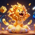 Experience winning moments at cm88sg with a vibrant 3D casino scene featuring dice and mythical elements.