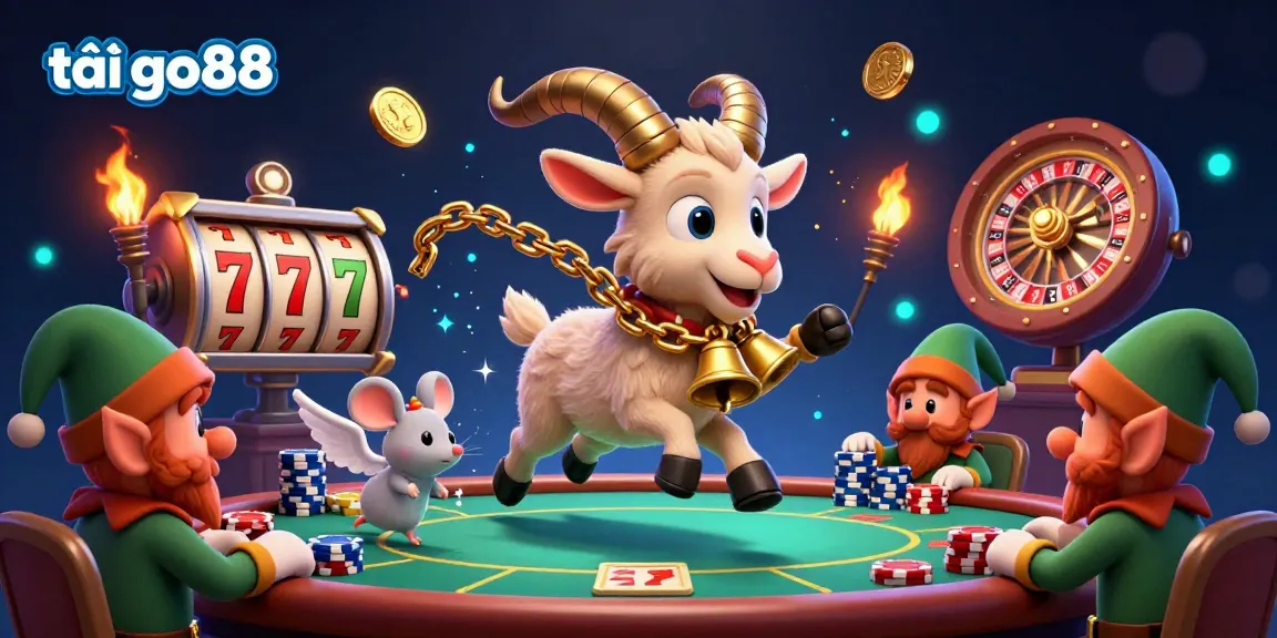 Experience excitement with tải go88 as Krampus and friends run a lively casino filled with gaming action.