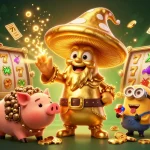 Engage in thrilling gaming with DA88's enchanting wizard, treasure pig, and vibrant slot machines.