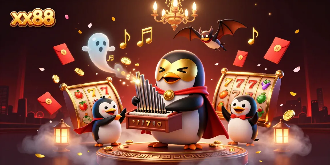 Experience exciting gameplay at xx88 with a dynamic scene of a casino-themed environment.