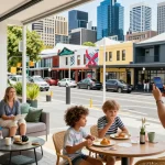 Guests enjoying diverse Airbnb experiences with Houst Melbourne in vibrant city settings