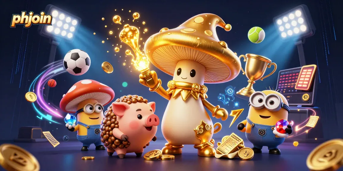 Experience thrilling phjoin gaming with enchanting wizards, treasure-sniffing pigs, and dynamic sports elements.