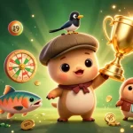 Engage with Xổ Số gg88 in this vibrant 3D illustration featuring lively lottery elements.