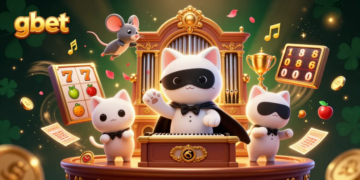 Experience exciting slots at gbet with a vibrant 3D casino illustration showcasing thrilling gameplay.
