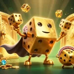 Engage in thrilling gaming experiences with casino plus in this vibrant 3D illustration.