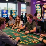 Players enjoying various casino games at https://dsam.org.uk, showcasing excitement in a vibrant online casino atmosphere.