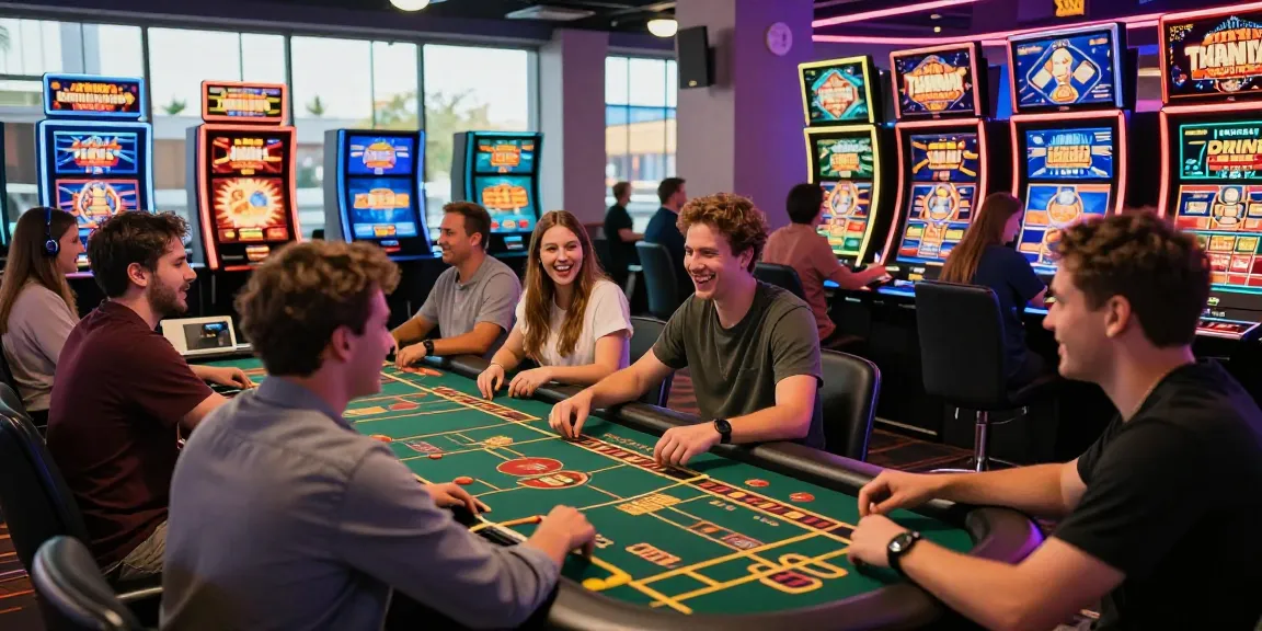 Players enjoying various casino games at https://dsam.org.uk, showcasing excitement in a vibrant online casino atmosphere.