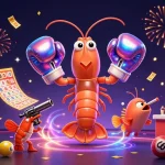 Celebrate winning moments tại Sin88 with lottery balls, golden tickets, and energetic sea creatures!