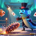 Engage with HM88's vibrant gambling world featuring a magical underwater scene full of adventures.