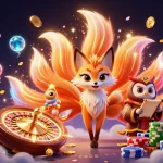 Experience thrilling gameplay at sc88 with a vibrant 3D casino scene showcasing winning elements.