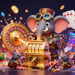 Experience exciting gaming with vipph's immersive casino scene featuring steampunk elements.